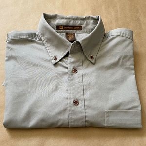 Men’s Large button down shirt - grey